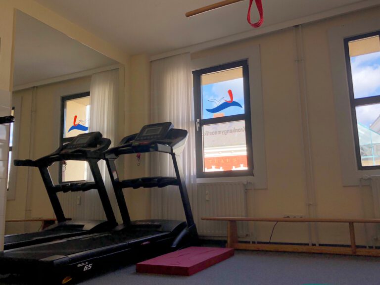 Ausblick auf dem Laufband